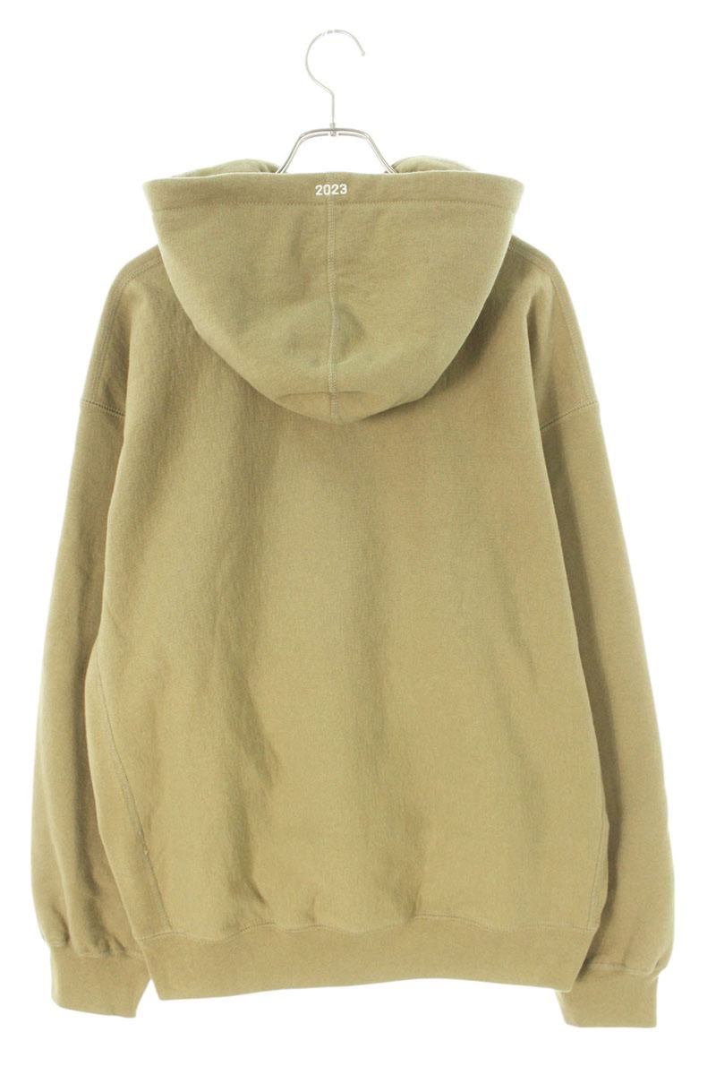 Supreme 23AW Box Logo Hooded Sweatshirt Green Size L