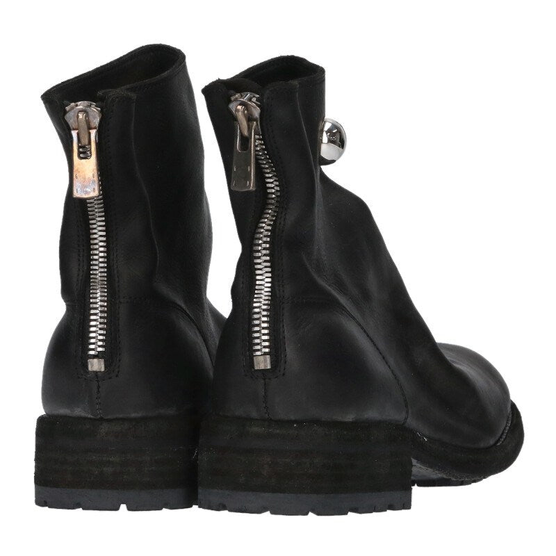 Undercover x Guidi Leather Boots Black Size 44