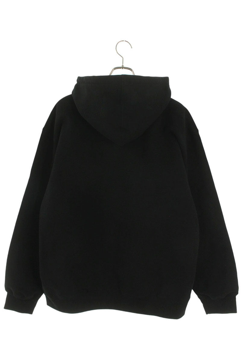 Supreme x Burberry Burberry Box Logo Hooded Sweatshirt Black Size XL