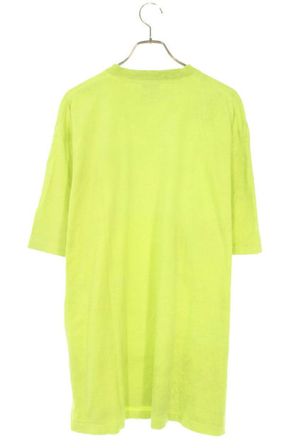 Balenciaga Logo Print T-Shirt Green Size S