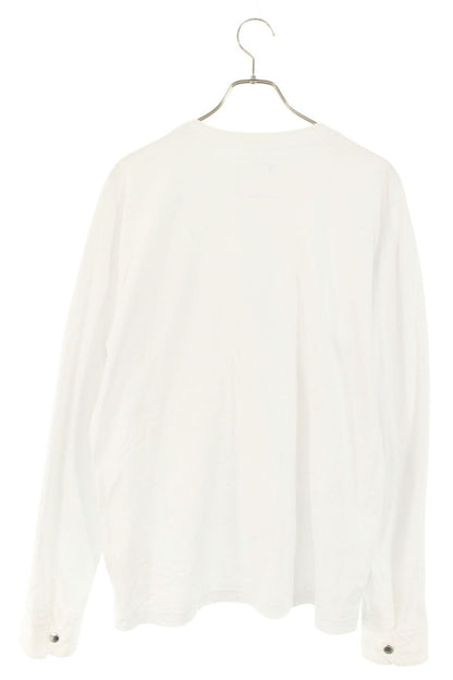 Sacai Cotton Long Sleeve T-Shirt White Size M