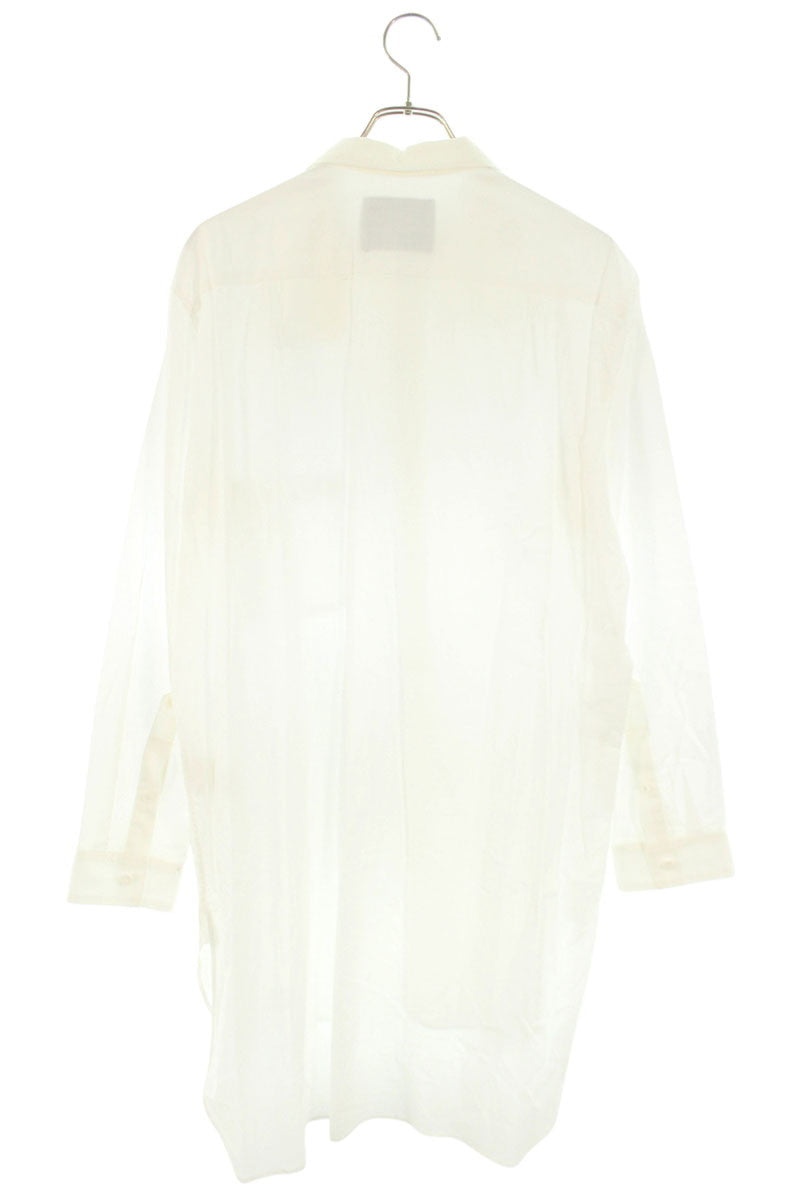 Vintage Yohji Yamamoto Tops - Yohji Yamamoto Triple Collar Long Sleeve Shirt PE-B99-094 White Size S - Authentic Archive