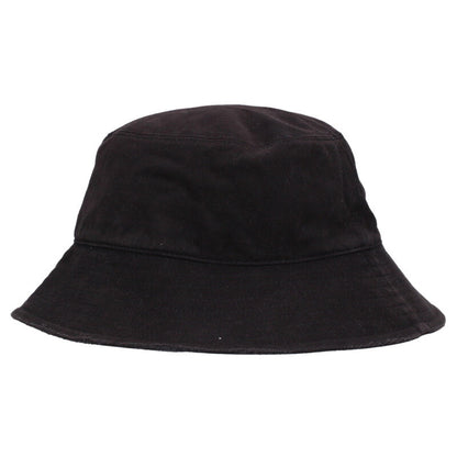 Balenciaga logo embroidery Distressed Bucket Hat Black Size L
