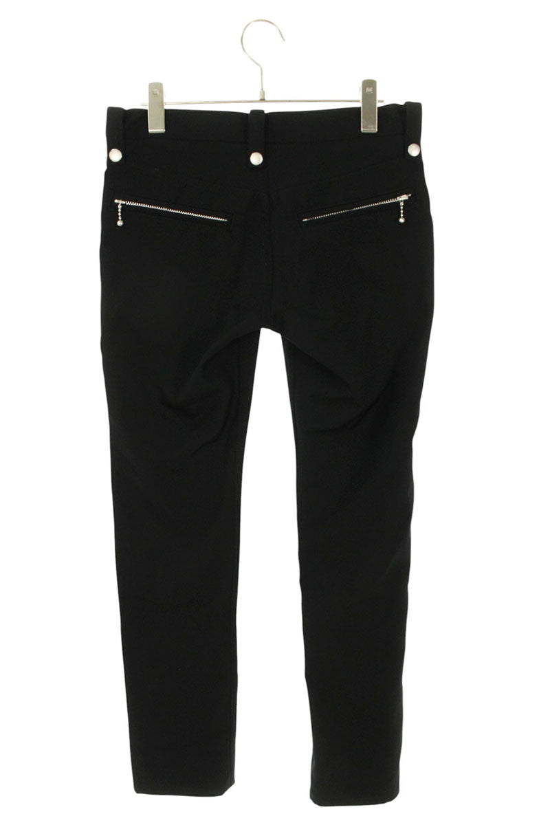 Junya Watanabe 07AW AD2007 Stud Long Pants Black x Silver Size 30