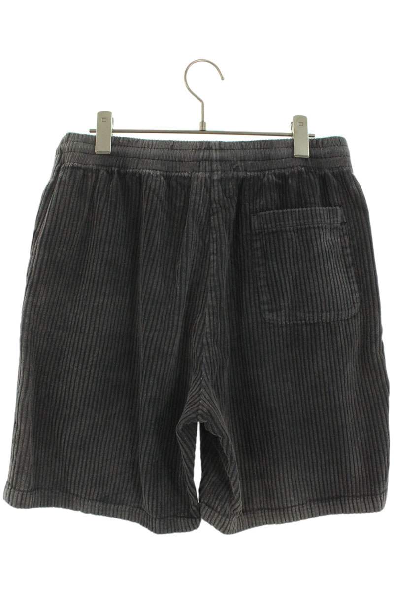 Supreme Corduroy Short Embroidered Pants Gray Size 32