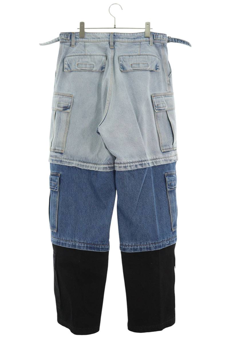 Vetements 25SS Cargo Denim Pants Blue Size 31
