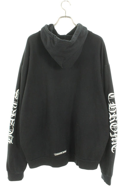 Chrome Hearts SWTSHRT PLVR Pullover Logo Print Hoodie Black Size XL