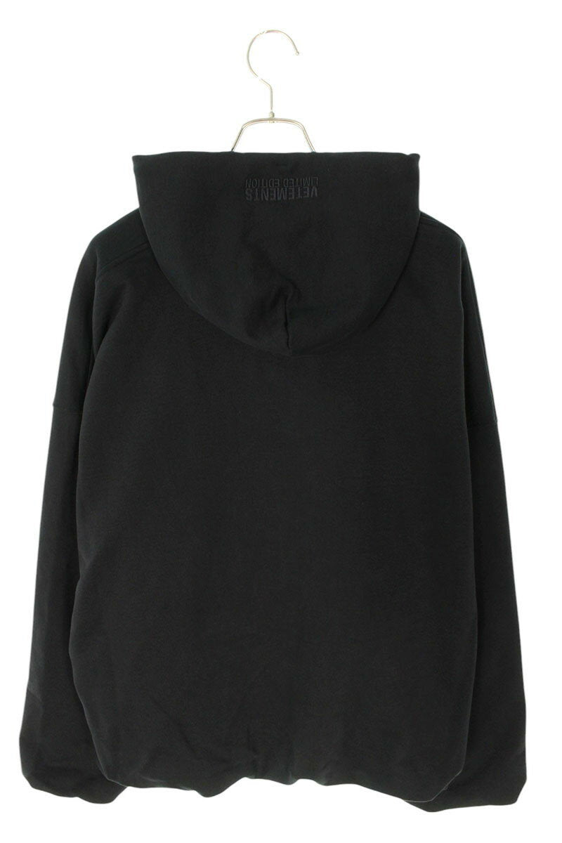 Vetements 25SS Logo Hoodie Black x Red Size S