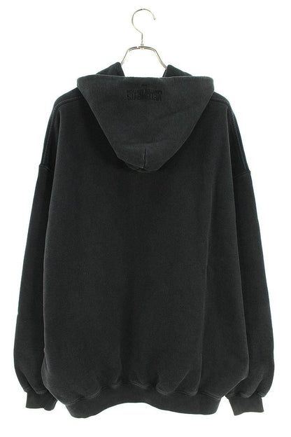 Vetements 24SS WASHEDBLACK Logo Hoodie Black Size XS