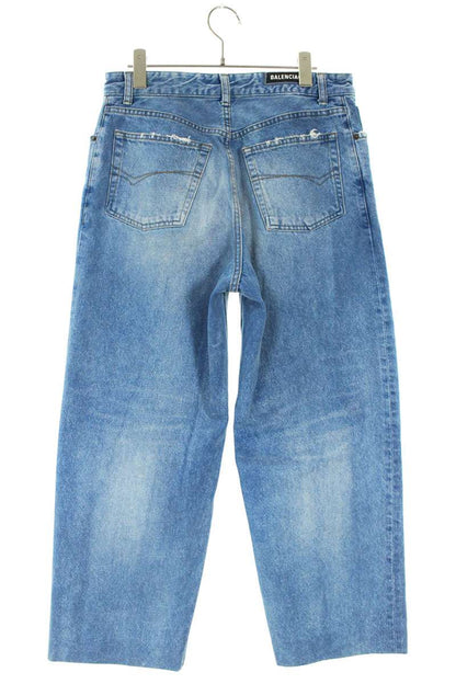 Balenciaga Vintage Wide Denim Pants Blue Size 28