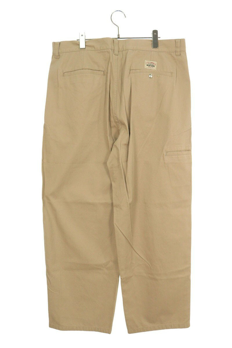 Stussy Wide Long Pants Beige Size 36
