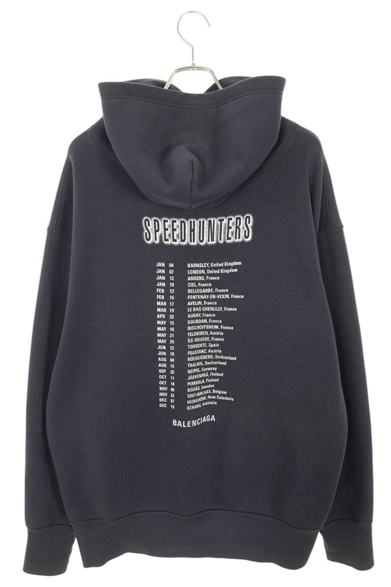 Balenciaga 19AW Pullover Hoodie Black Size M