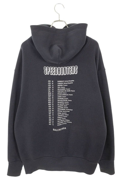 Balenciaga 19AW Pullover Hoodie Black Size M