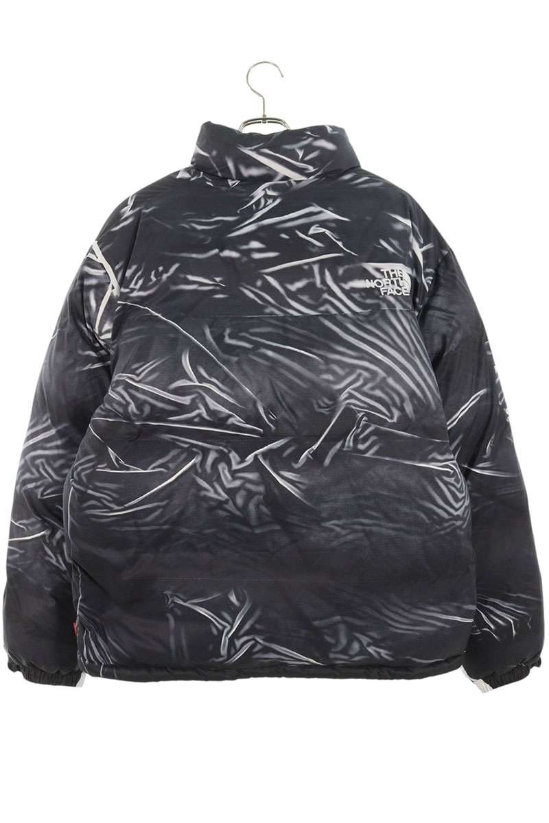 Supreme 23SS Printed Nuptse Jacket Black Size L