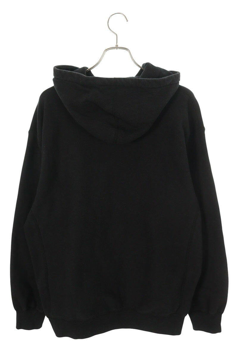 Supreme x Kaws 21SS KAWS Chalk Logo Hooded Sweatshirt Black Size L