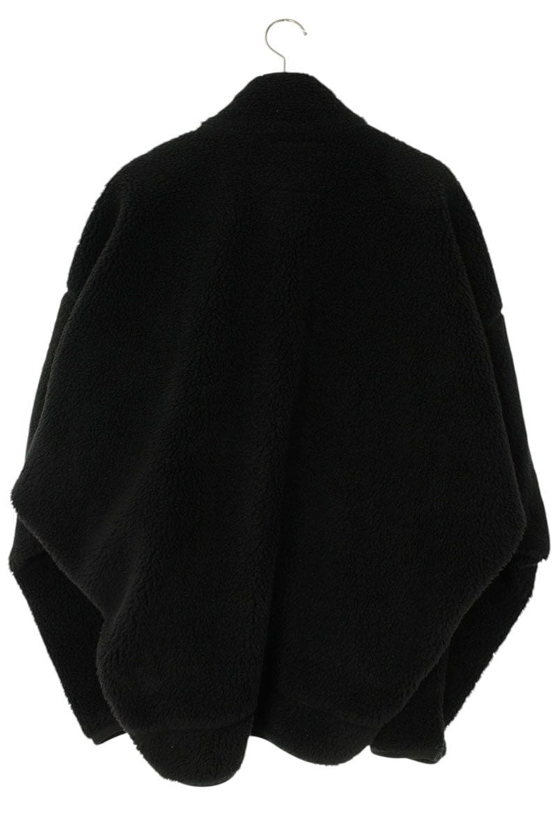MIHARAYASUHIRO Wide Back Boa Blouson Jacket Black Size S