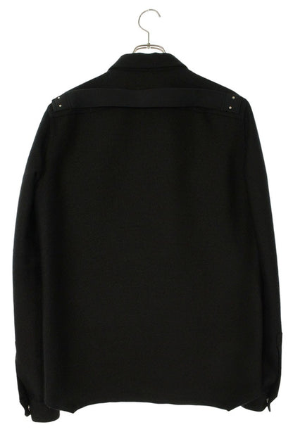 Rick Owens Back Belt Long Sleeve Shirt Black Size M
