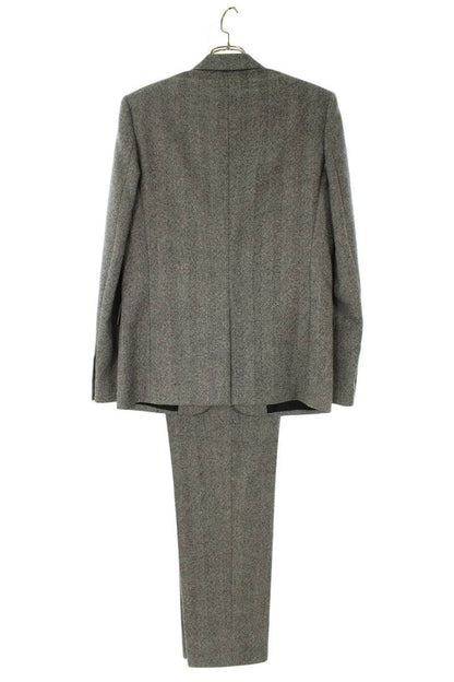 Saint Laurent Paris Herringbone wool Tailored suit Gray Size S