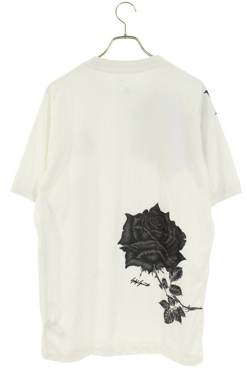 L IS Print T-Shirt White Size L