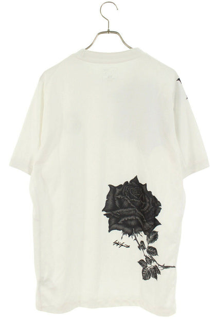 L IS Print T-Shirt White Size L