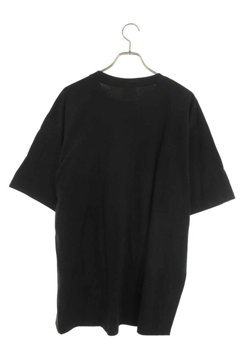 Supreme Skull tee Logo Print T-Shirt Black x White Size XL