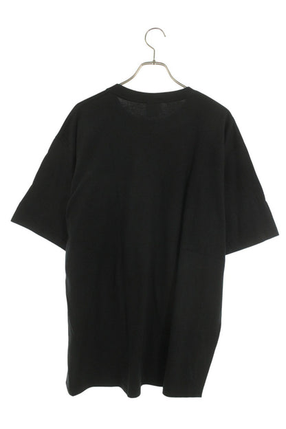 Supreme Skull tee Logo Print T-Shirt Black x White Size XL