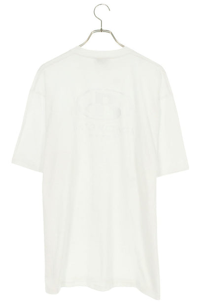 Balenciaga Logo Embroidered T-Shirt White Size 3