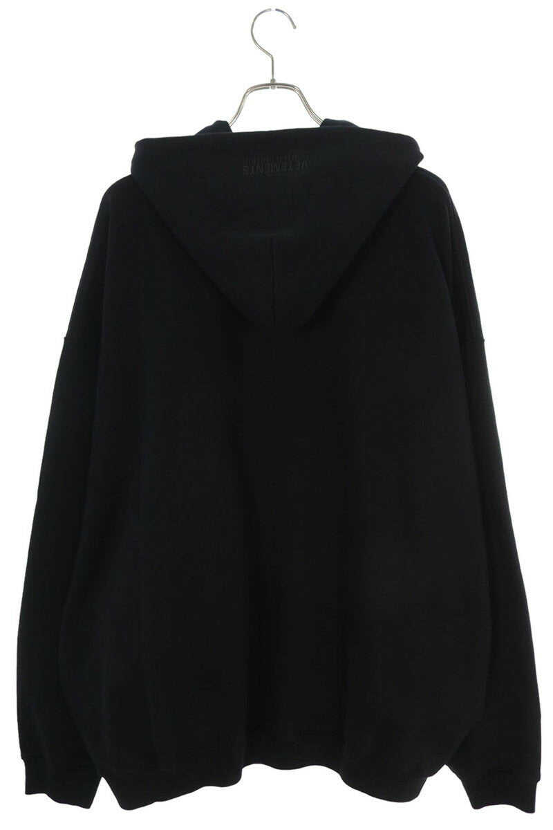Vetements 24AW embroidery Logo Hoodie Black Size L
