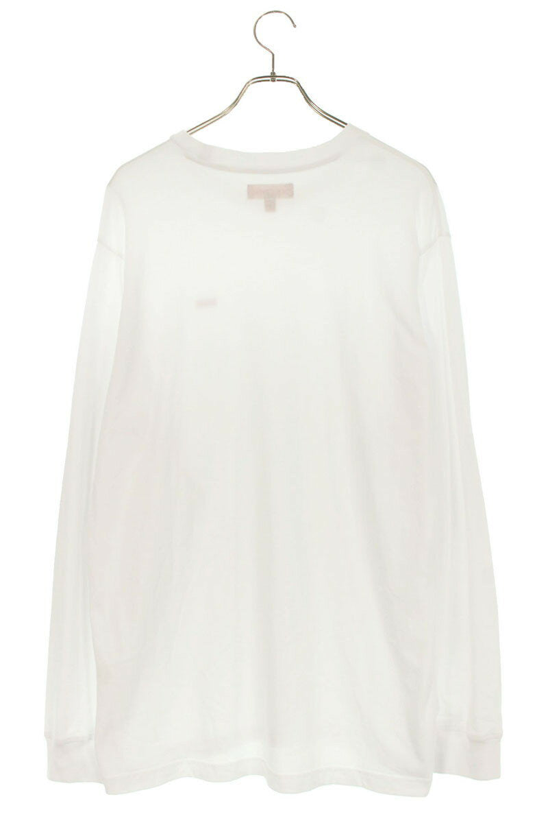 Supreme Small Box L S Tee Logo Long Sleeve T-Shirt White Size M