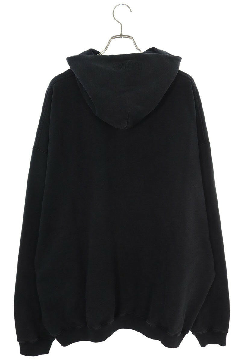 Vetements 24AW Logo Hoodie Black x White Multi Size L