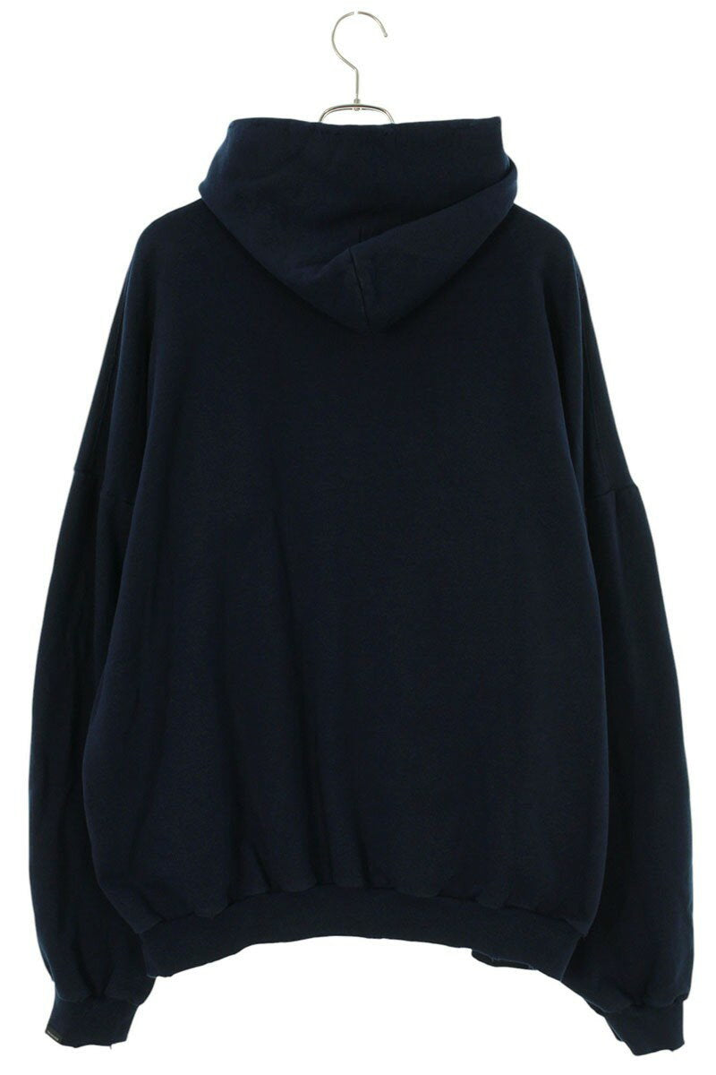 Vintage Balenciaga Tops - BALENCIAGA BE NICE Distressed Hoodie Blue Size L - Authentic Archive