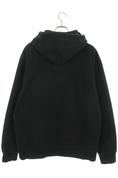 SUPREME x Burberry 22SS Burberry Box Logo Hooded Sweatshirt Black Size L