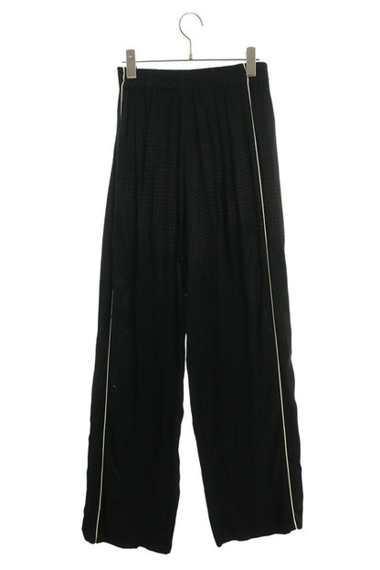 Balenciaga BLACK HOUNDSTOOTH TRACK Long Pants Black Size XS
