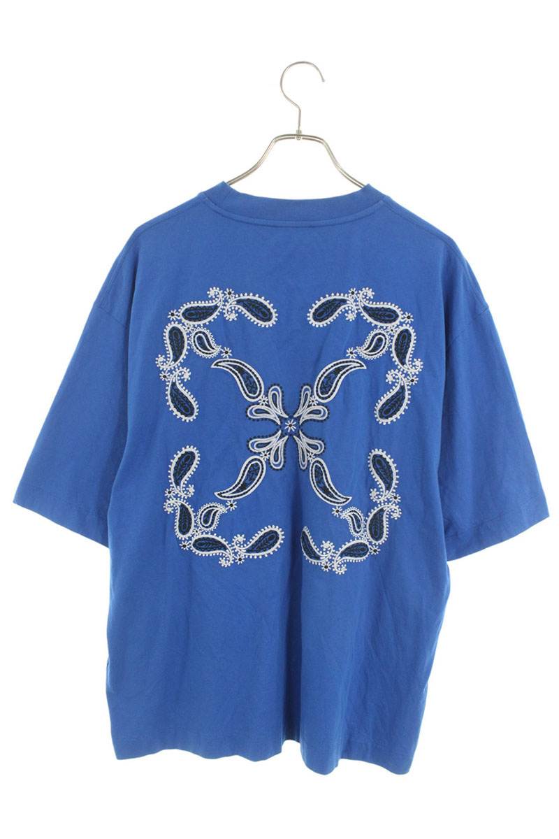 Off-White T-Shirt Blue Size M