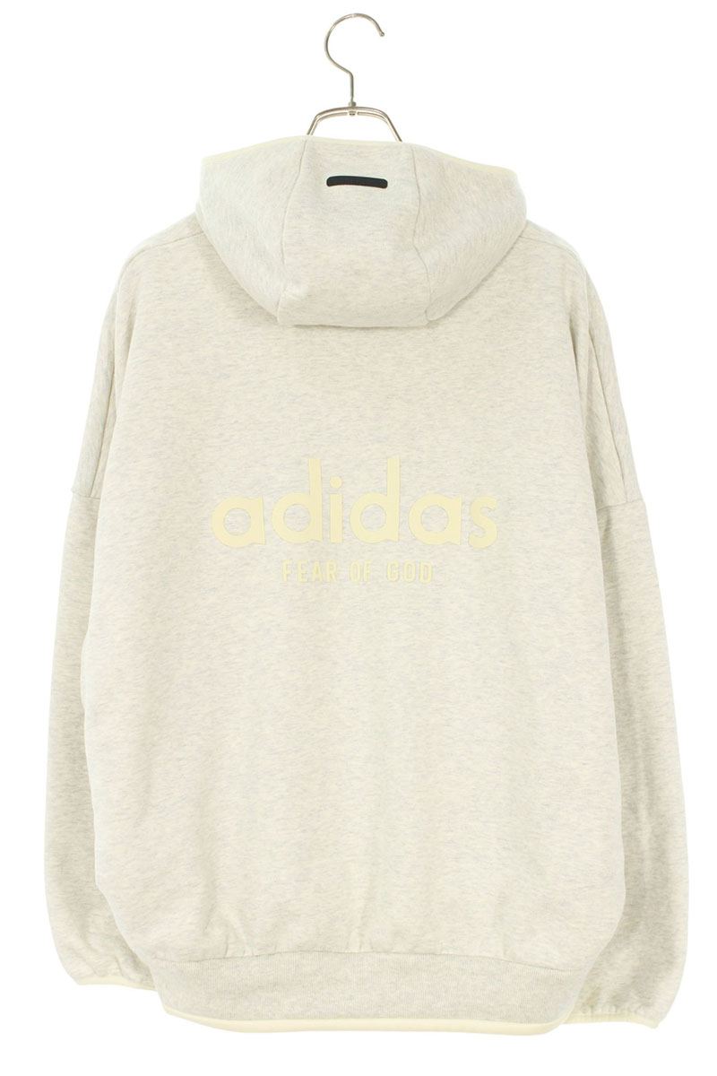 Vintage Fear of God Tops - adidas x FEAR OF GOD Pullover Hoodie Gray Size XS - Authentic Archive