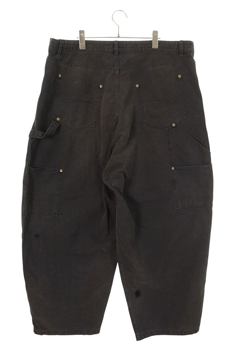 BALENCIAGA Double Knee Painter Baggy Denim Size 36