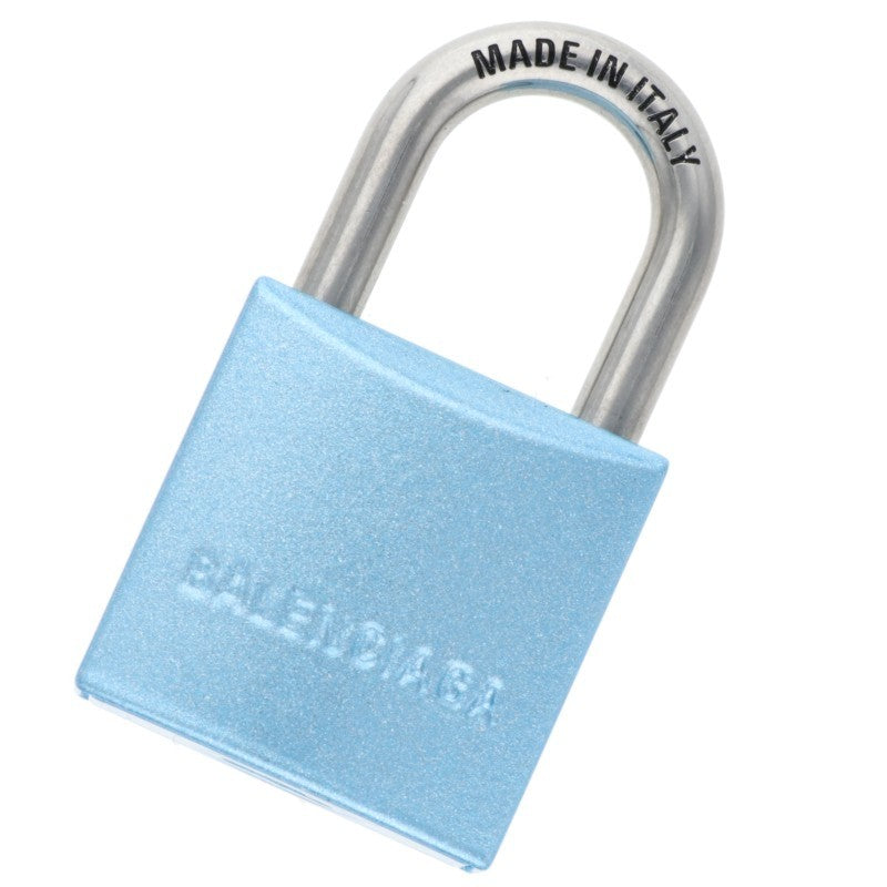 Balenciaga Logo Charm Blue x Gold