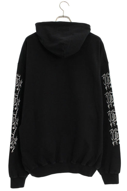 Vetements 25AW COF LOGO OVERSIZED Pullover Hoodie Black Size XS