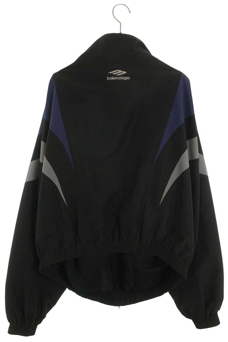 BALENCIAGA Oversized Nylon Track Jacket Multi Size S