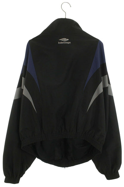 BALENCIAGA Oversized Nylon Track Jacket Multi Size S