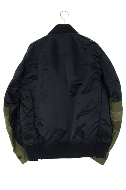 Sacai 21SS MA-1 Blouson Blue x Green Size L