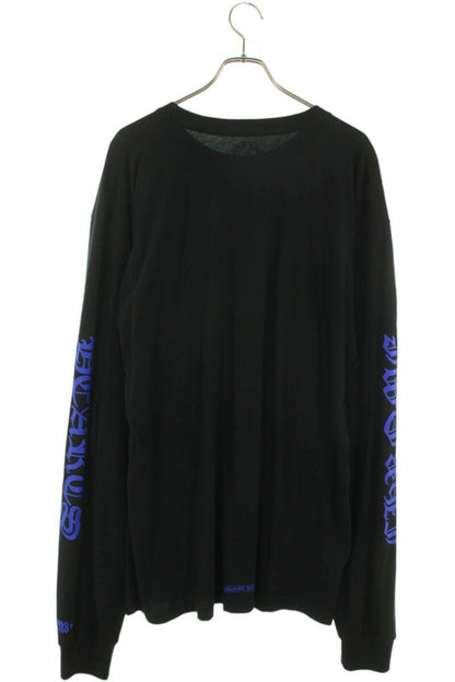Chrome Hearts Online Exclusive Long Sleeve Tee Black/Blue Size XXL