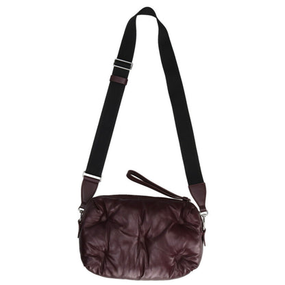Maison Margiela Glam Slam Leather Shoulder Bag Red