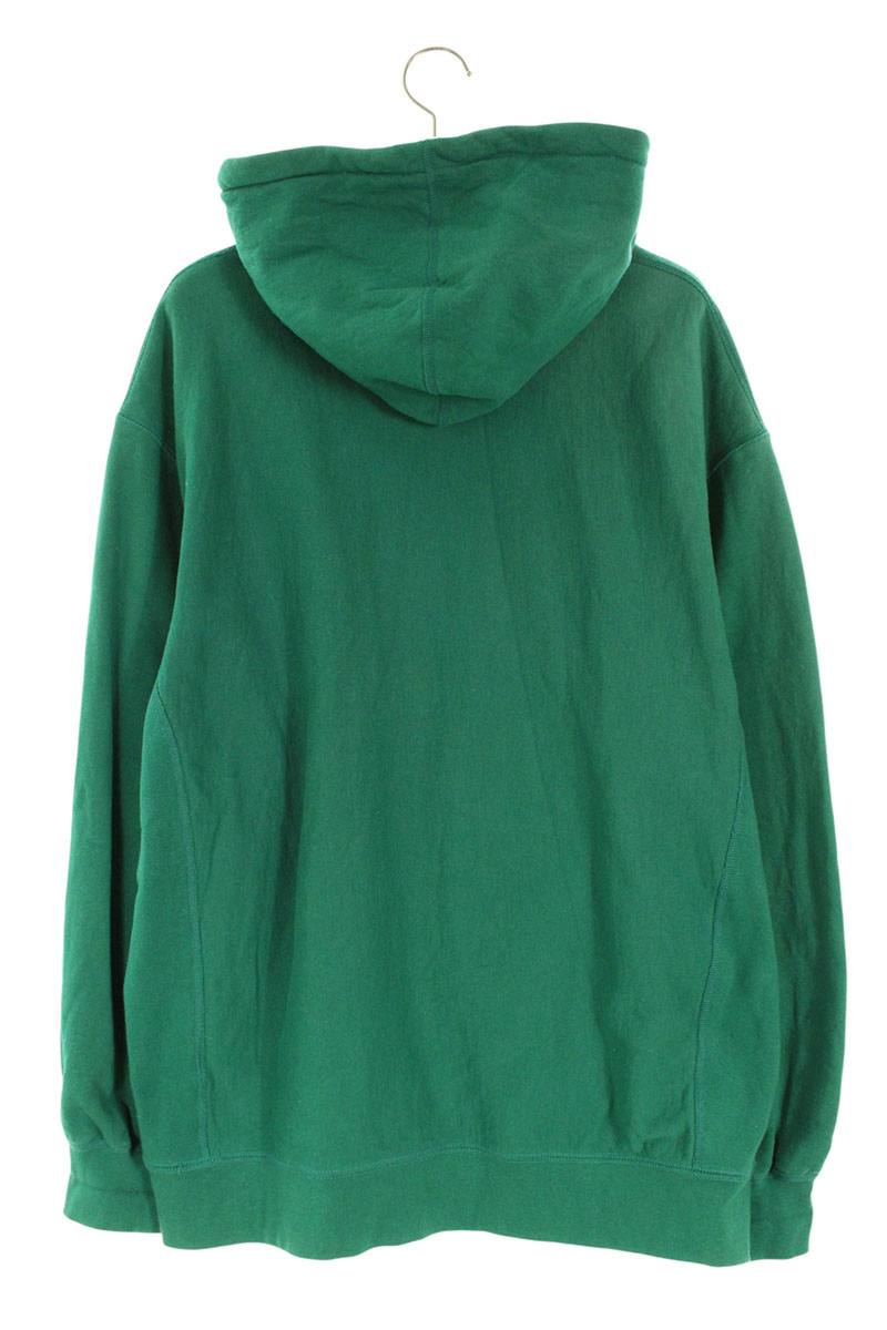 Supreme x Kaws 21SS KAWS Chalk Logo Hooded Sweatshirt Green Size XL