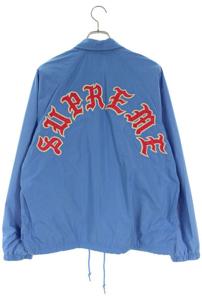 Supreme 25AW Old English Arc Coaches Jacket Lighit Blue Size M