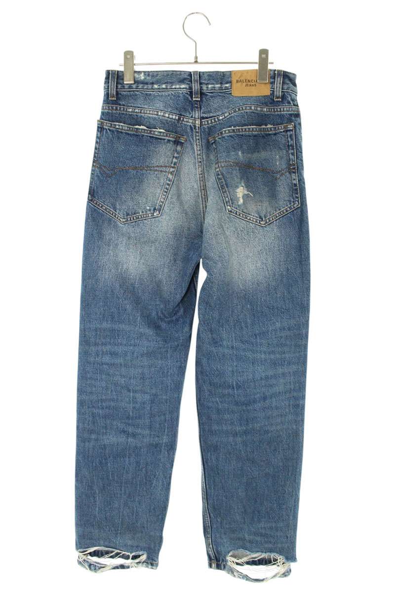 Balenciaga 23AW Denim Pants Blue Size 28