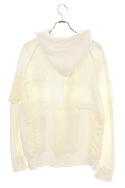 Sacai Zip Up Hoodie White Size 2