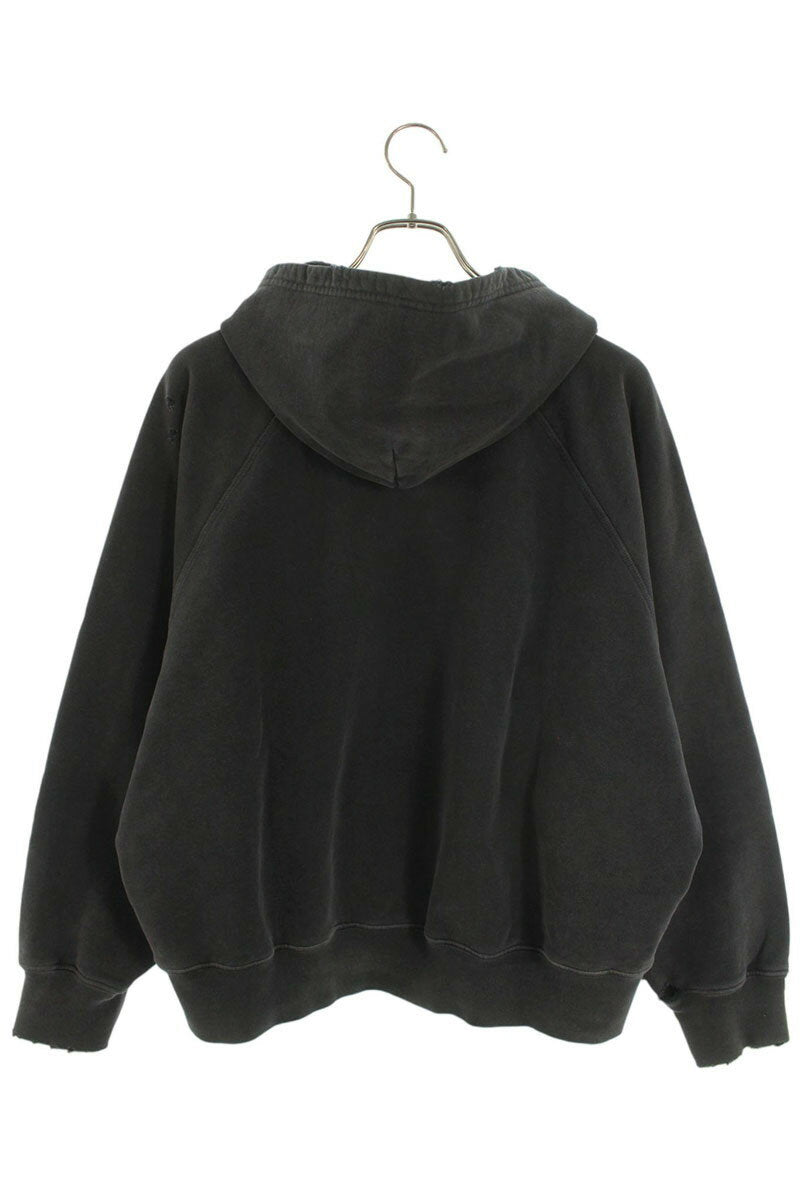 Vintage Enfants Riches Deprimes Tops - ENFANTS RICHES DEPRIMES 25AW LOGO RAGLAN AFTERHOOD Hoodie Black Size M - Authentic Archive