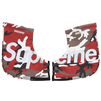 Supreme 25AW Windstopper Handlebar Mitts Red x White One Size
