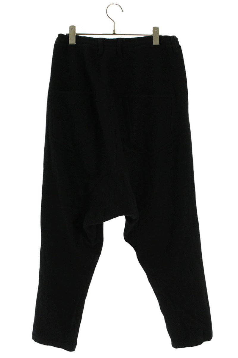 Ground Y Wool Long Pants Black Size US 30